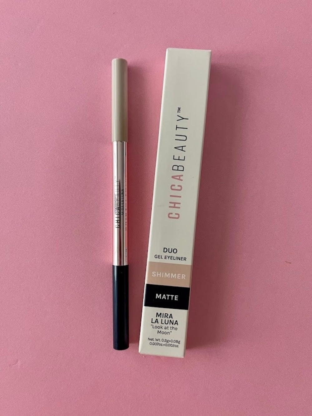NEW Chica Beauty Mira La Luna Duo Gel Eyeliner